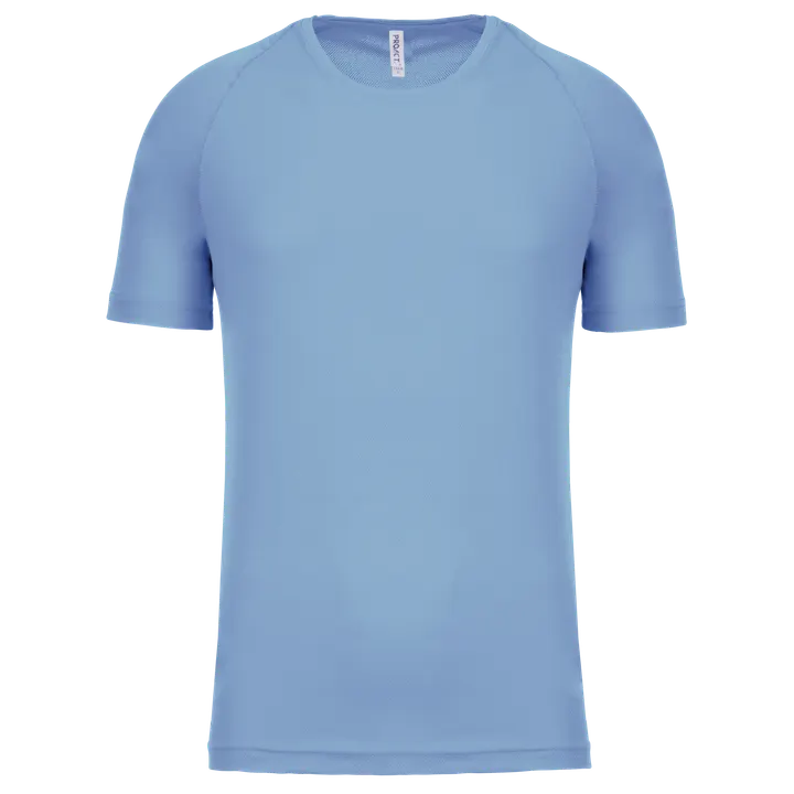 Kurzarm sportshirt Sky Blue