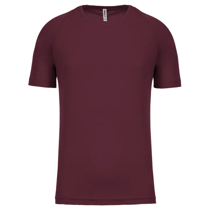 Kurzarm sportshirt Wine