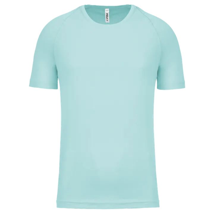 Kinder Basic Sport Funktionsshirt Kurzarm Ice Mint