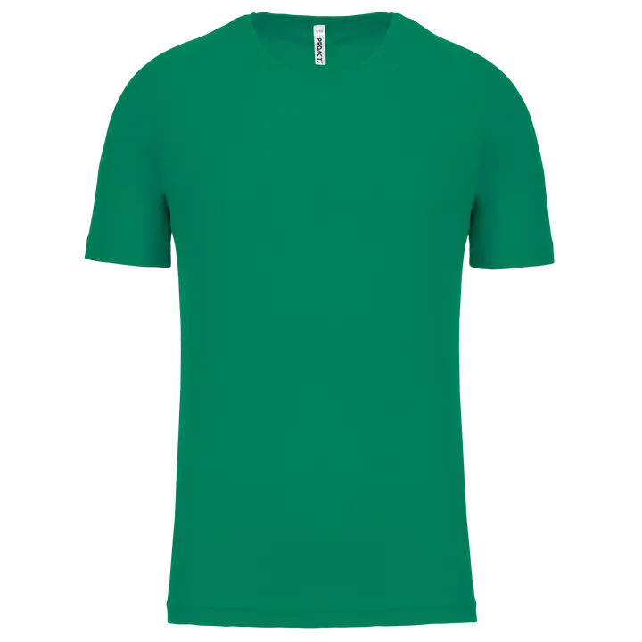 Kinder Basic Sport Funktionsshirt Kurzarm Kelly Green