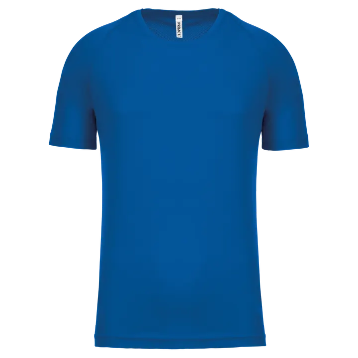 Kinder Basic Sport Funktionsshirt Kurzarm Sporty Royal Blue