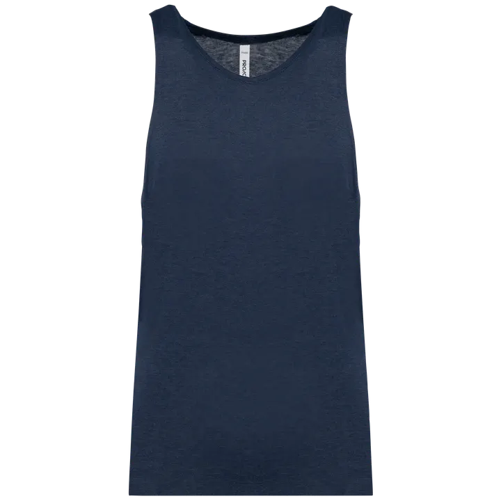 Triblend-Herren-Achselhemd French Navy Heather