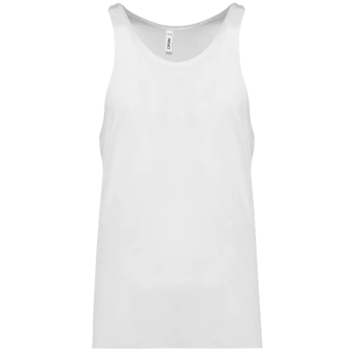 Triblend-Herren-Achselhemd White