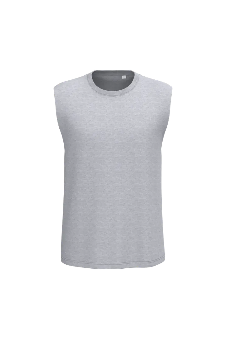 Unisex Tank Top T-shirt Oxford Grey