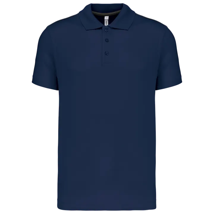 Kurzarm Herren Polo Quick Dry Sporty Navy
