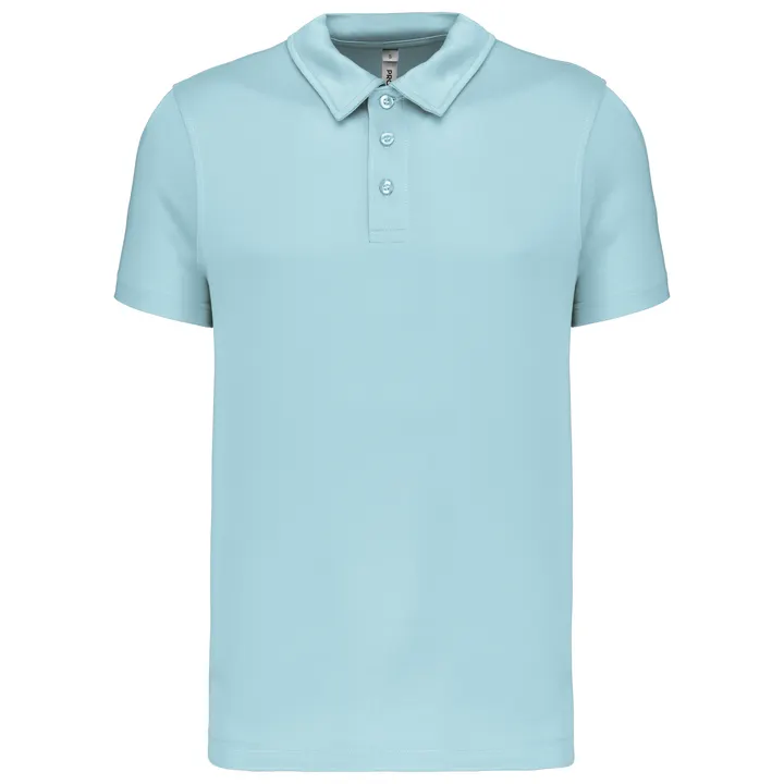 Herren Sport Funktions-Poloshirt Ice Mint