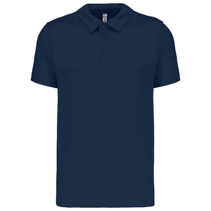 Herren Sport Funktions-Poloshirt Navy