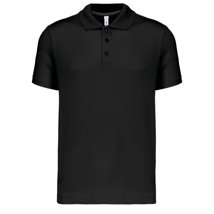 Polo manches courtes enfant Black