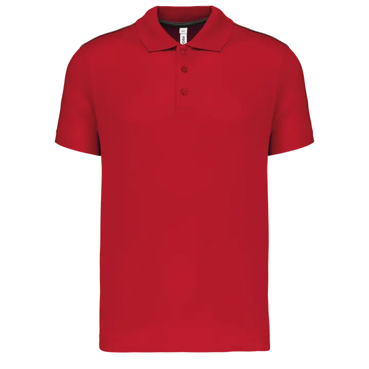 Polo manches courtes enfant Sporty Red