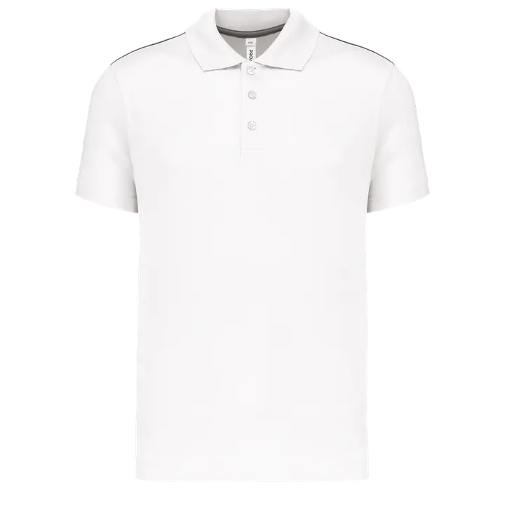 Polo manches courtes enfant White