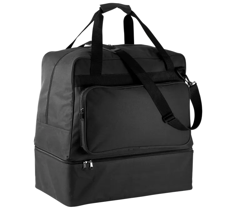 Sporttasche mit festem Boden - 90 Liter Black