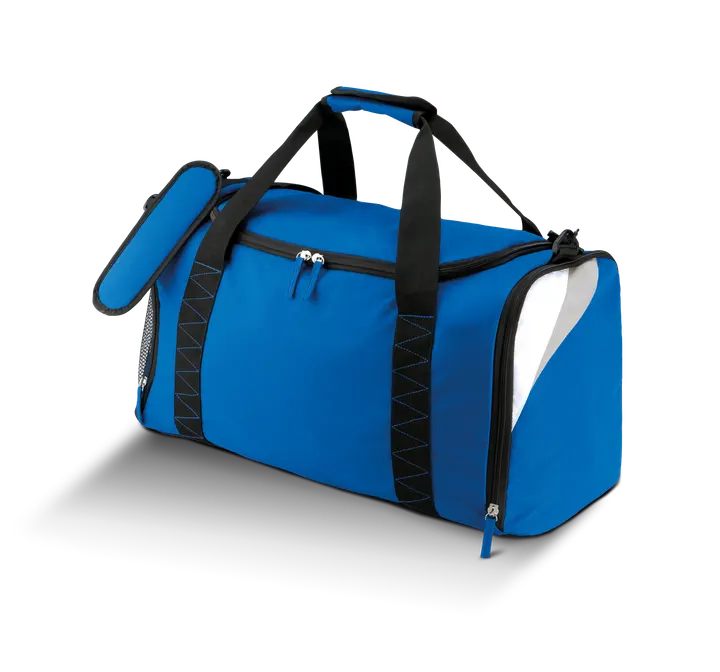 Vereins-Sporttasche groß - 54L Royal Blue / White / Light Grey