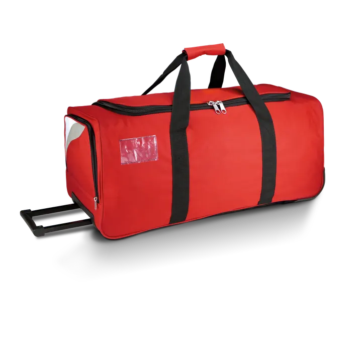 Sac/ trolley de sport - 65 L Red / White / Light Grey