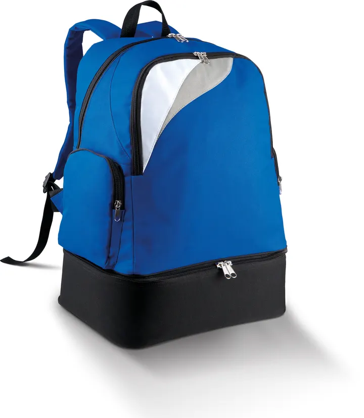 Sac à dos multisports fond rigide - 39L Royal Blue / White / Light Grey