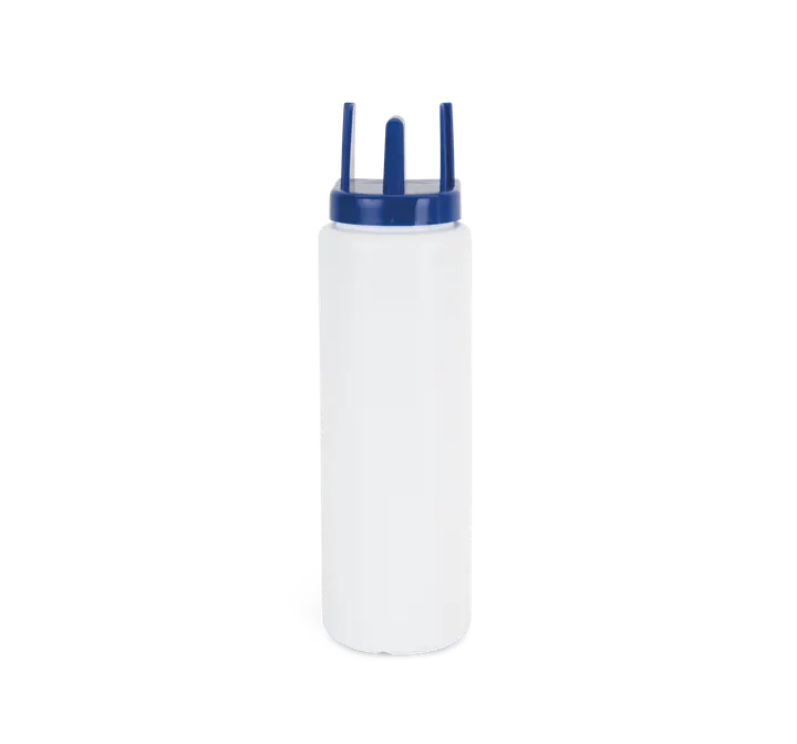 Sporttrinkflasche 1000 ml White / Royal Blue