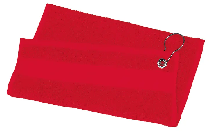 Serviette de golf - 50 x 30 cm Red