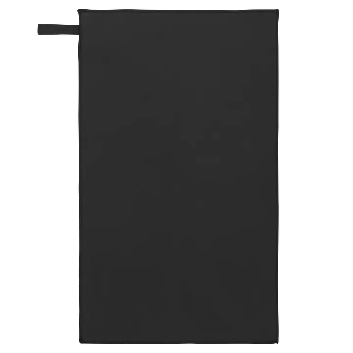 Super saugfähiges Mikrofaser-Sporthandtuch - 70 x 120 cm Black