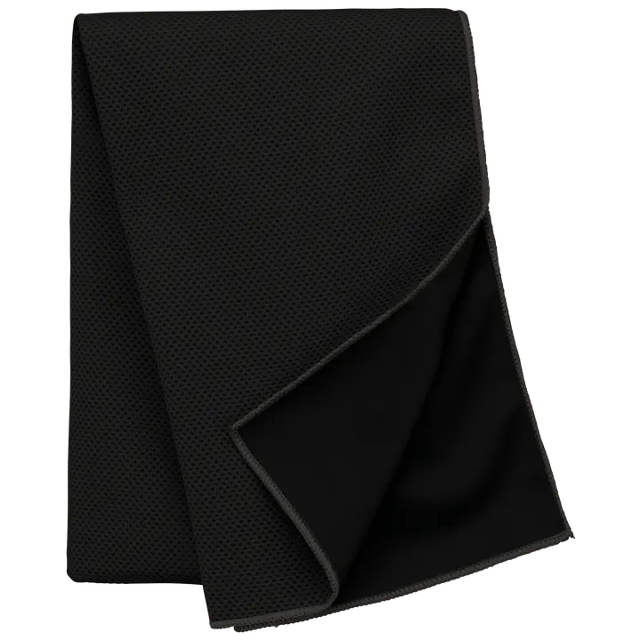 Serviette sport rafraîchissante - 100 cm x 30 cm Black
