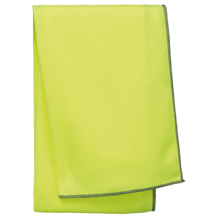 Serviette sport rafraîchissante - 100 cm x 30 cm Fluorescent Yellow