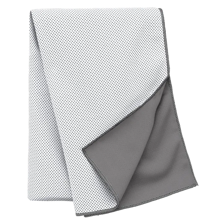 Serviette sport rafraîchissante - 100 cm x 30 cm Icy White