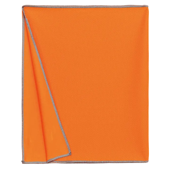 Serviette sport rafraîchissante - 100 cm x 30 cm Orange
