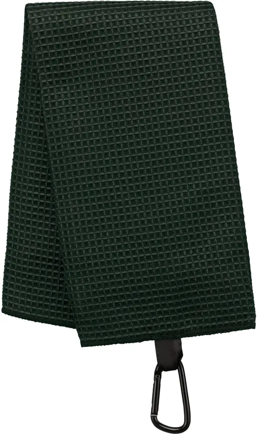 Serviette de golf nid d'abeille - 50 x 40 cm Forest Green
