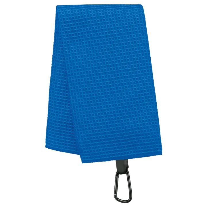 Serviette de golf nid d'abeille - 50 x 40 cm Light Royal Blue
