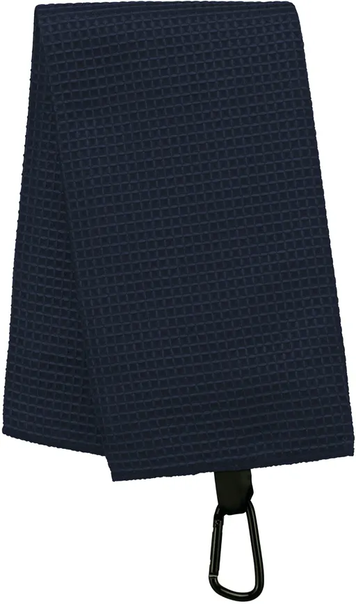 Serviette de golf nid d'abeille - 50 x 40 cm Navy