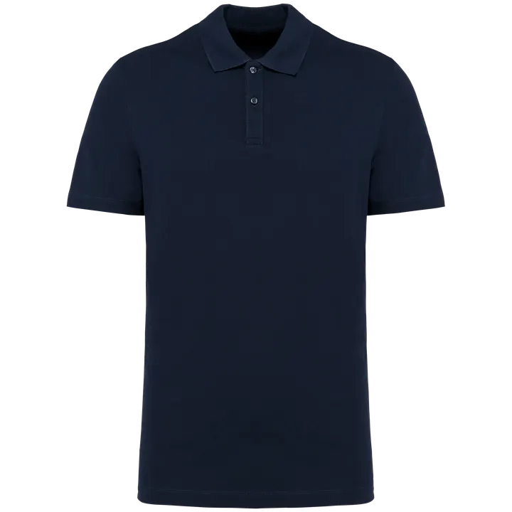 Supima® Herren-Polohemd mit kurzen Ärmeln Deep Navy