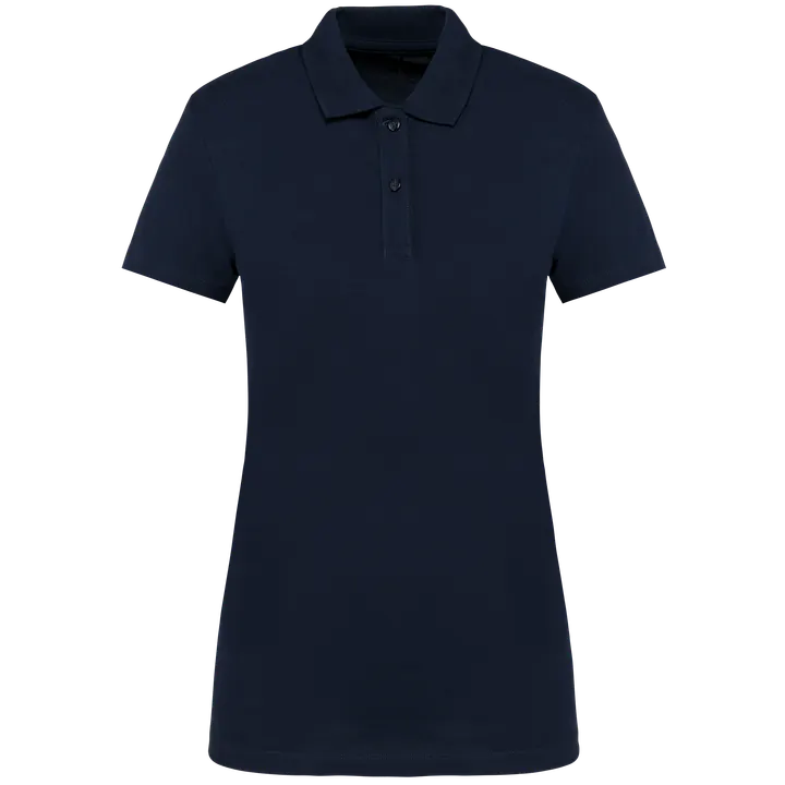 Polo Supima® manches courtes femme Deep Navy