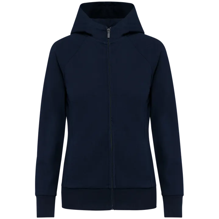 Damenjacke mit Reißverschluss und Kapuze Deep Navy