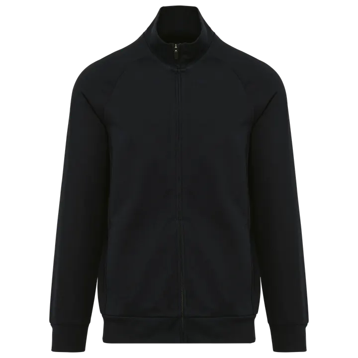 Herrenjacke mit Reißverschluss Black