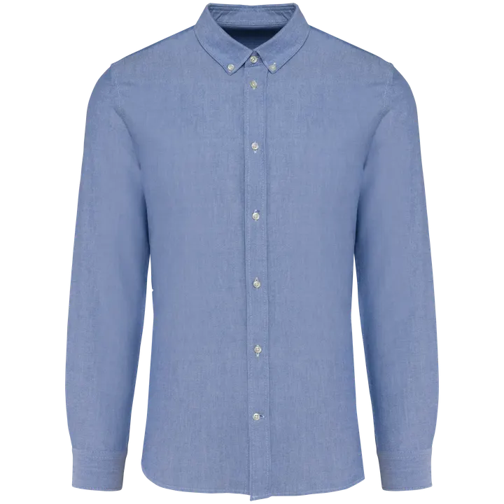 Chemise Oxford manches longues homme Oxford Light Royal Blue