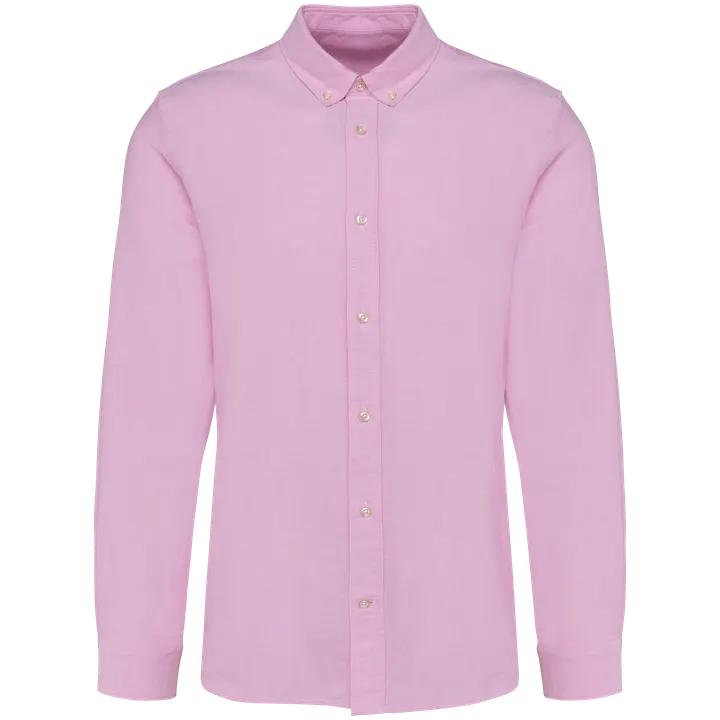 Chemise Oxford manches longues homme Oxford Pink