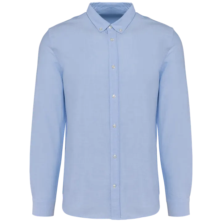 Chemise Oxford manches longues homme Oxford Sky BLue