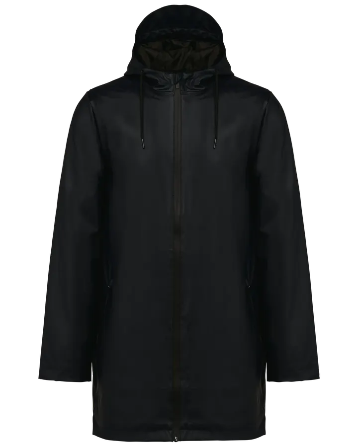 Unisex-Regenjacke Black