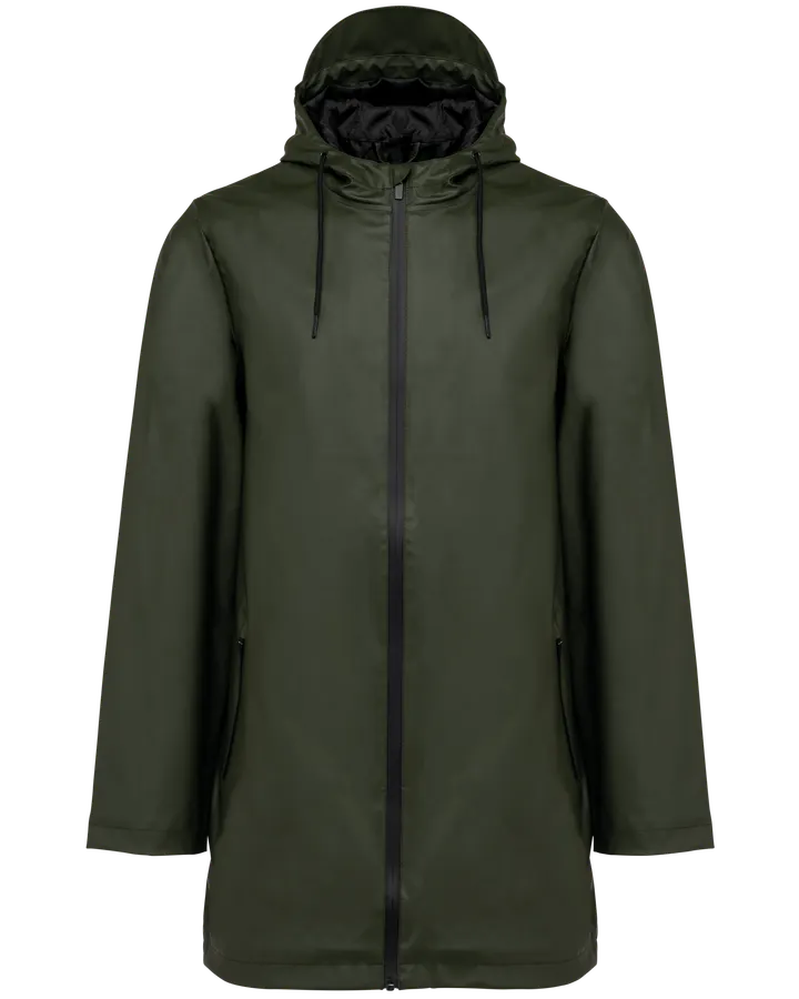 Unisex-Regenjacke Khaki Green