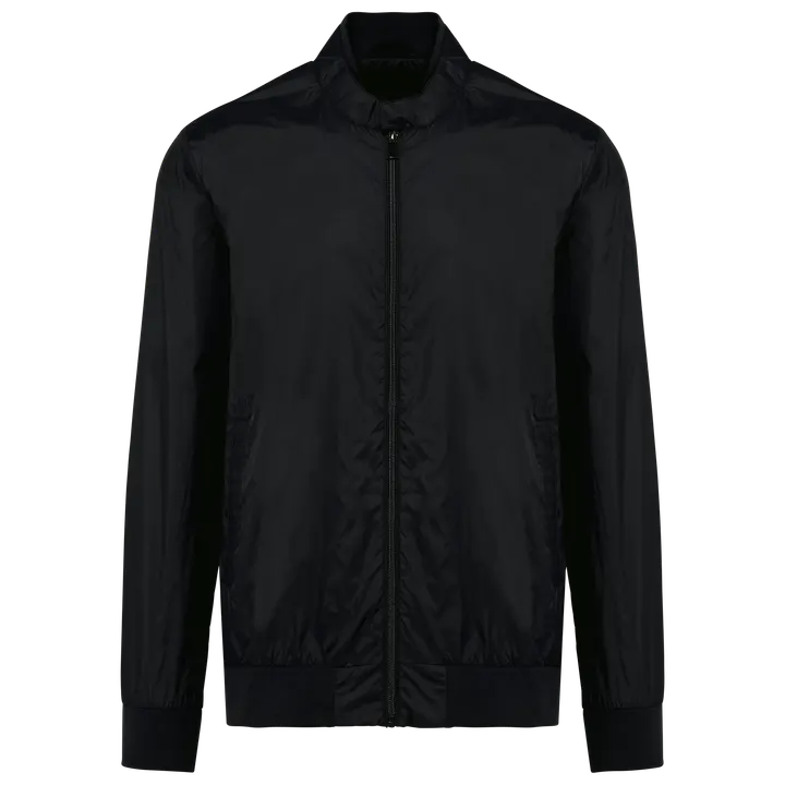Leichte Herrenjacke Black