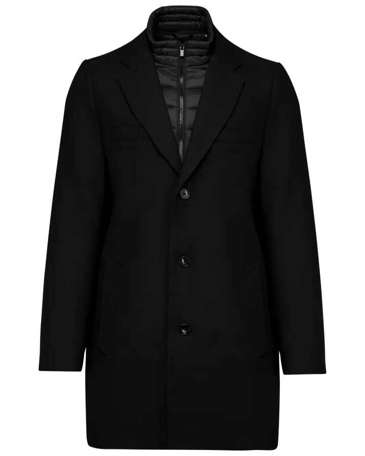 Mantel für Herren Black