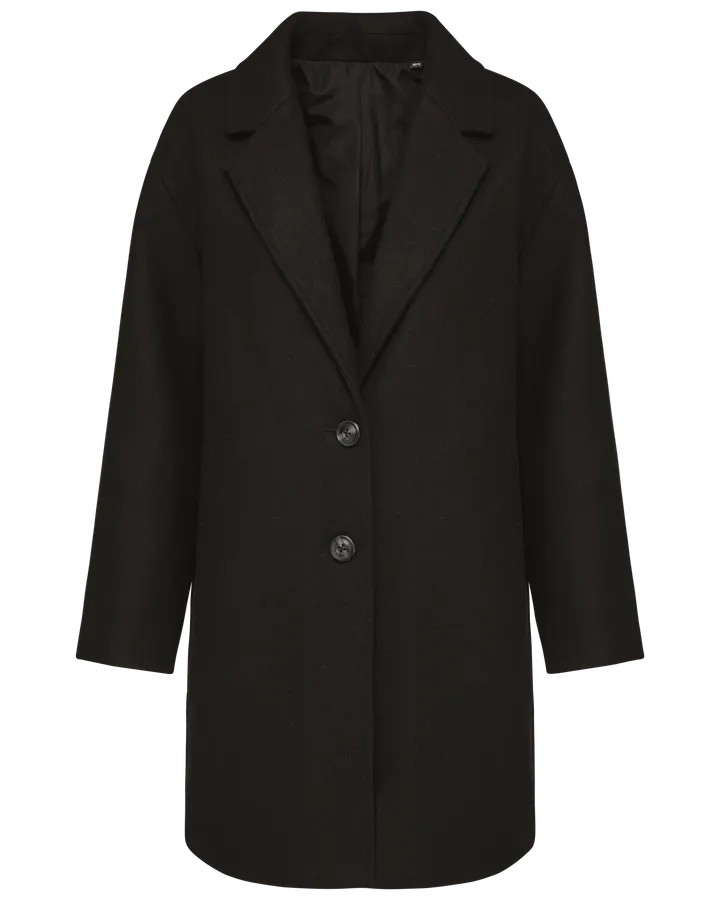 Mantel für Damen Black