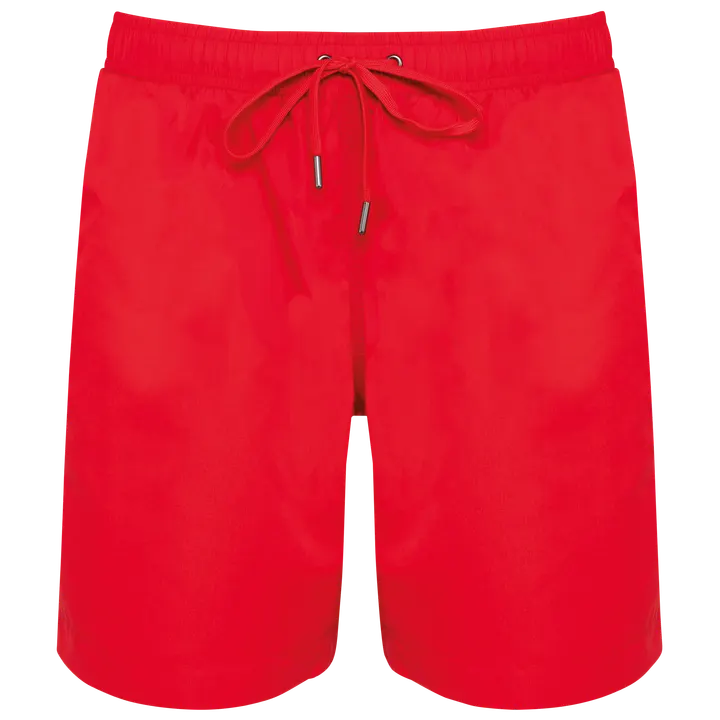 Short de bain homme Red