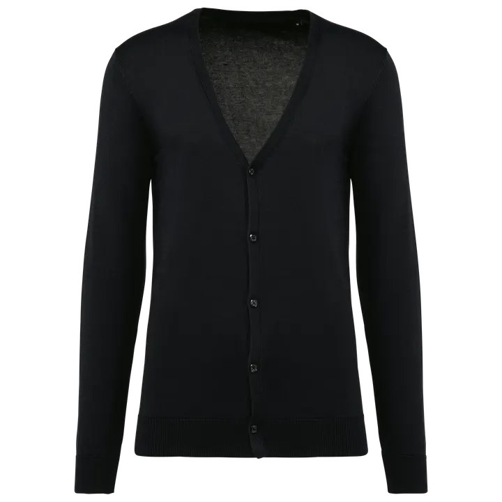 Herren Supima® Cardigan Black