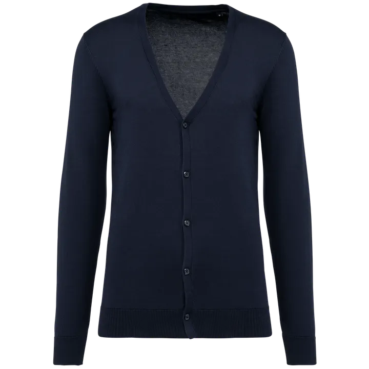 Herren Supima® Cardigan Deep Navy