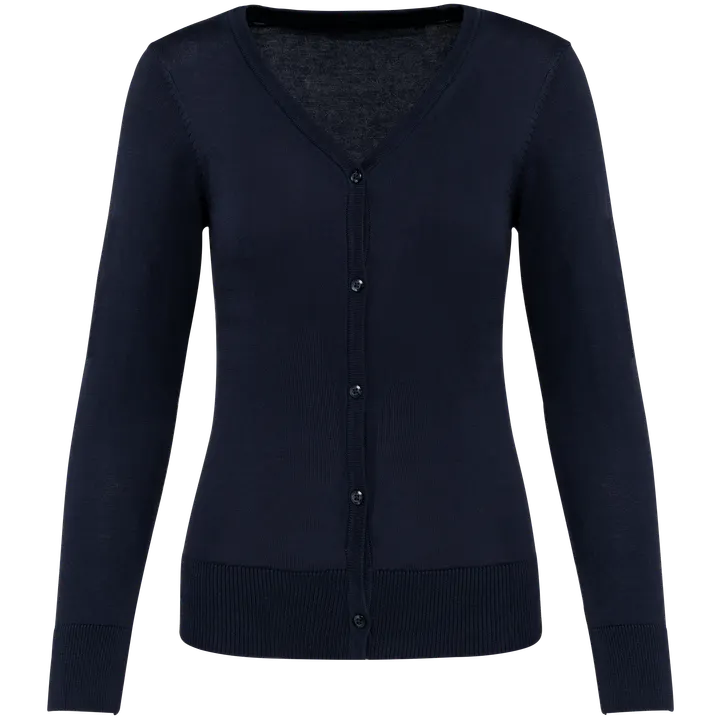 Damen Supima® Cardigan Deep Navy