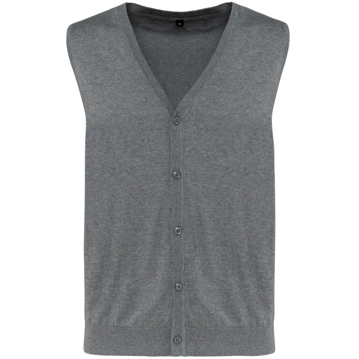 Supima® Weste für Herren Grey Heather