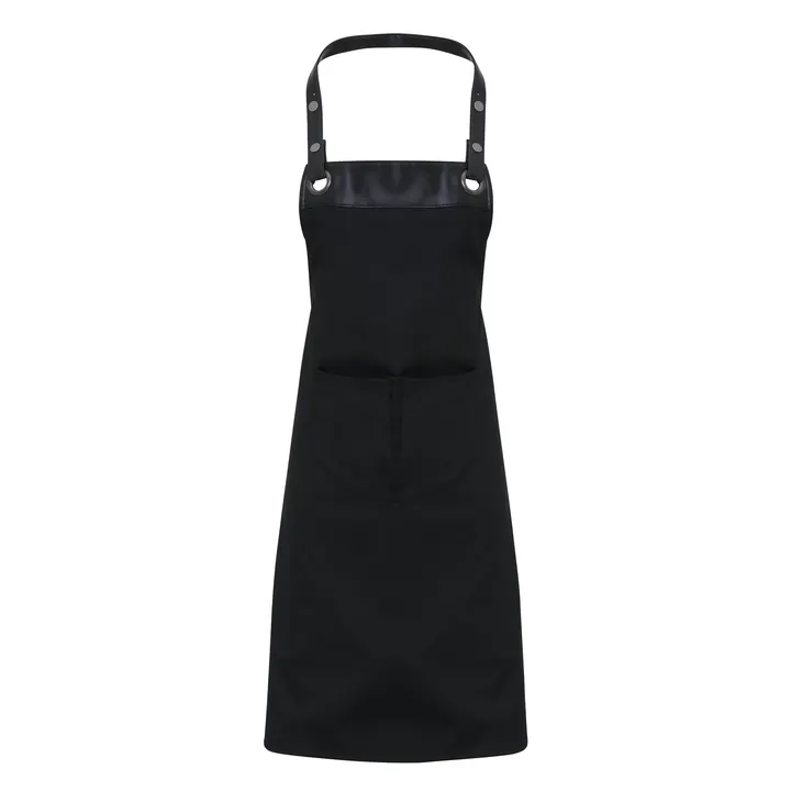 Tablier à bavette Espresso Black