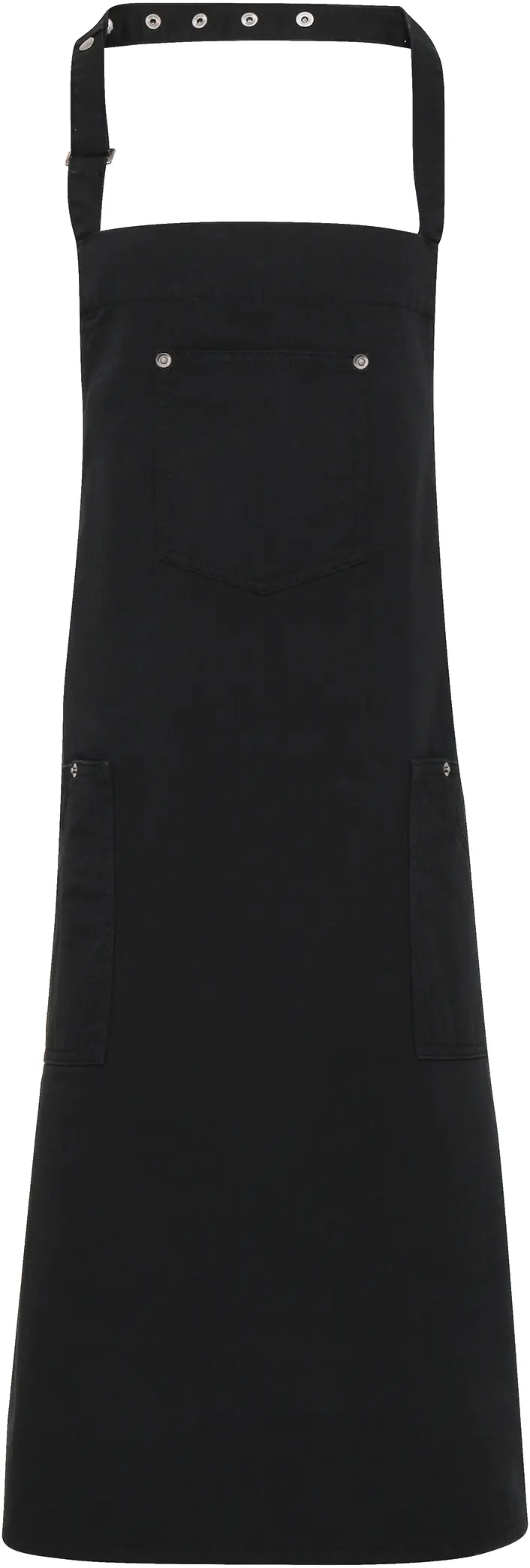 Tablier à bavette "Chino" Black