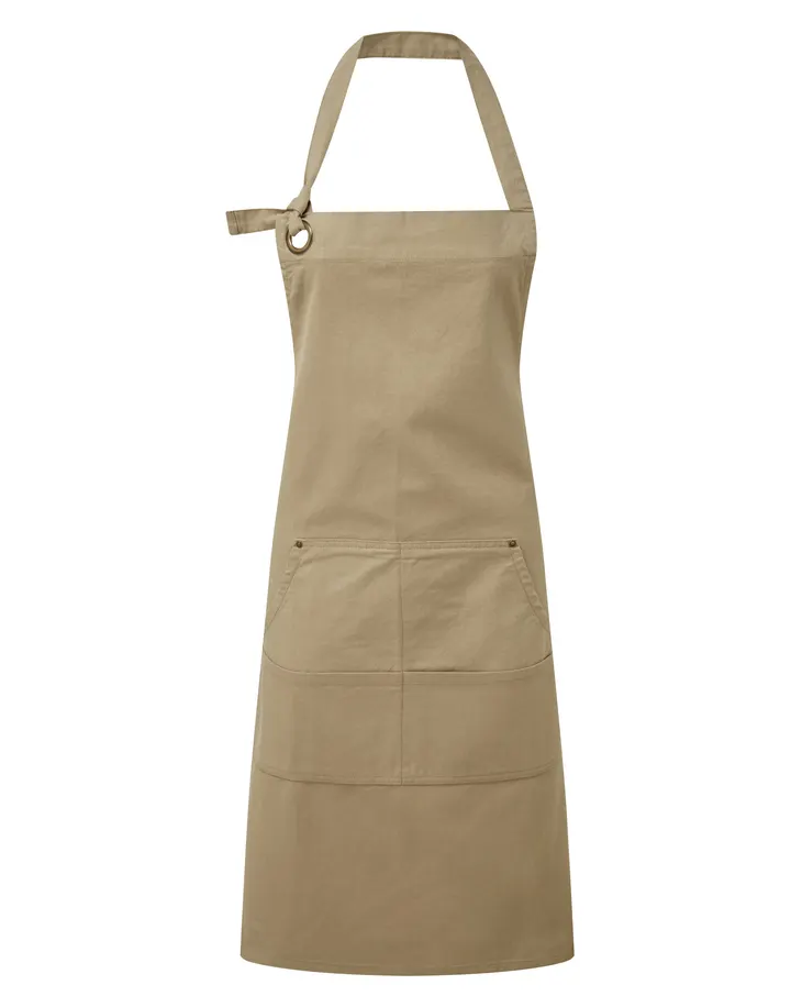 Tablier à bavette "Calibre" Khaki