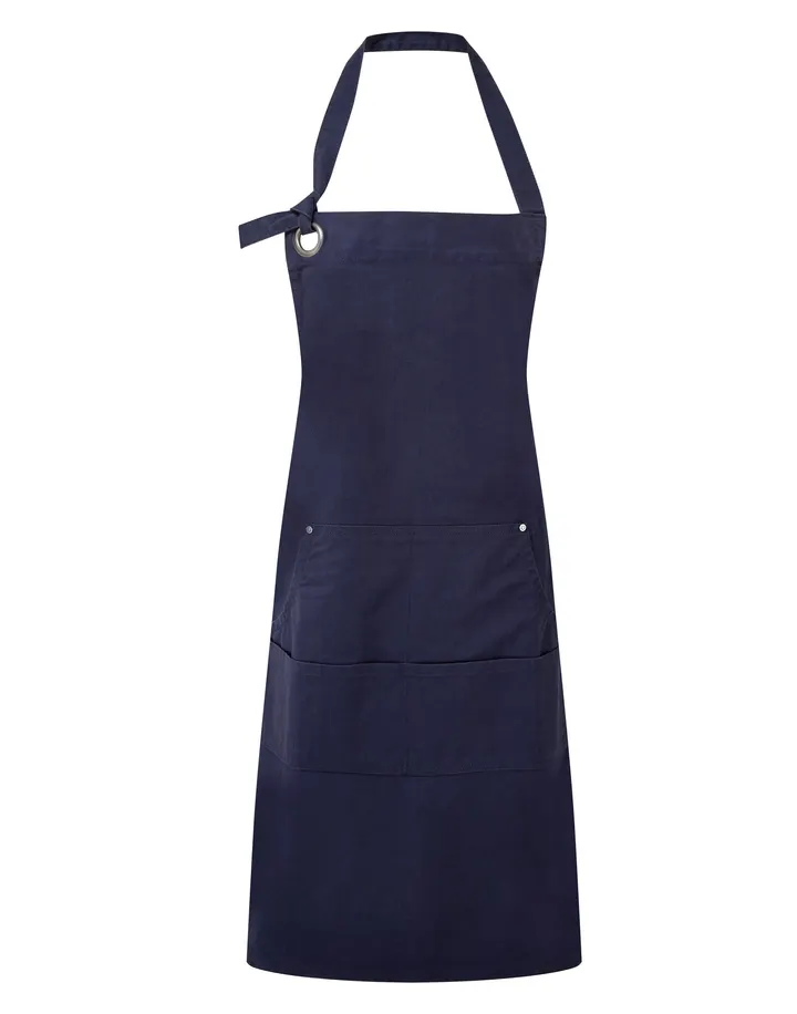 Tablier à bavette "Calibre" Navy