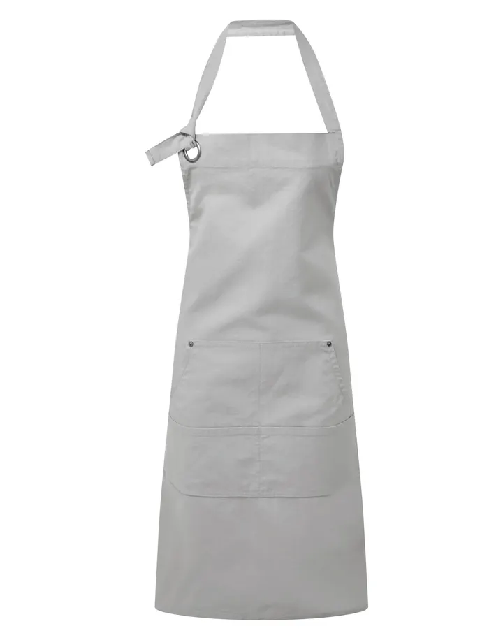 Tablier à bavette "Calibre" Silver